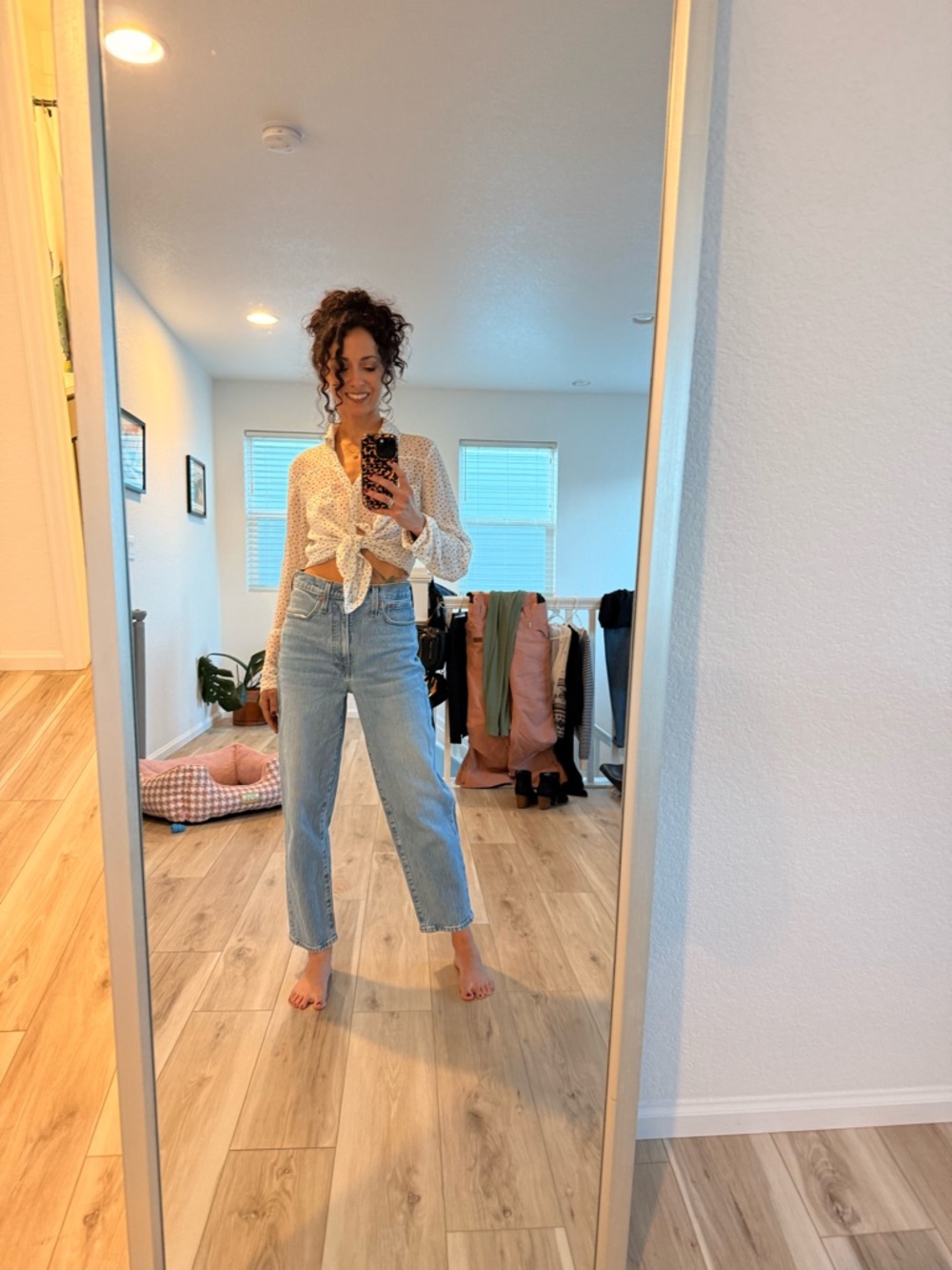 Madewell Light Blue Balloon Jeans - Relaxed Fit - Picture 2 of 8